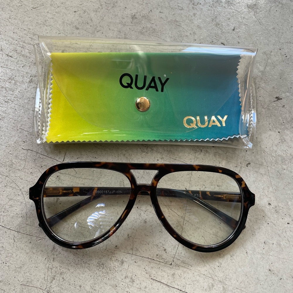 Quay Australia Tortoise Shell Glasses